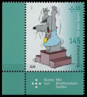 Bund / Nr. 3077  Sport Postfrisch  / Eckrandstück - Unused Stamps