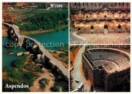 72859297 Aspendos Fliegeraufnahme Amphitheater  - Turchia