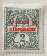 FRANCE - Occupation De La Hongrie - Arad- 1919 - Express, Avec Surcharge Rouge DÉCALÉ, - Unused Stamps