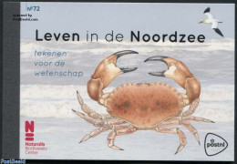 Netherlands 2017 Life In The North Sea, Prestige Booklet, Mint NH, Nature - Birds - Fish - Stamp Booklets - Crabs And .. - Ungebraucht