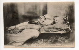 01 . Ars . M.B Vianney Le Curé D'Ars Sur Son Lit De  Mort  (1859) . Potrait Authentique - Ars-sur-Formans