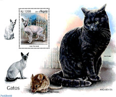 Angola 2019 Cats S/s, Mint NH, Nature - Cats - Angola