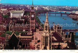 72856210 London Big Ben Houses Of Parliament River Thames  - Other & Unclassified