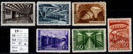 1947 USSR CCCP  Mi 1125-30 MLH/* - Neufs