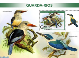 Guinea Bissau 2022 Kingfishers, Mint NH, Nature - Birds - Kingfishers - Guinée-Bissau