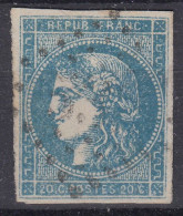 TIMBRE FRANCE BORDEAUX N° 45C OBLITERATION TRES LEGERE - TB MARGES - A VOIR - 1870 Emissione Di Bordeaux