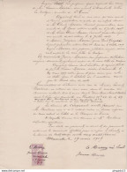 Fixe Timbre Fiscal Taxe Sur Les Paiements TP Marseille 19 Mars1919 8 Sept 1919 Et 24 Décembre 1919 - Lettres & Documents