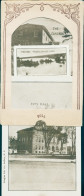 Leporello CPA Maine USA, Rathaus, Die Bucht, Messalonskee Lake, Die Kaskade - Other & Unclassified