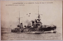 CPA Non Circulée - 1914-1918, Catastrophe De La LIBERTÉ, La LIBERTÉ Avant L'explosion"  (10) - Sonstige & Ohne Zuordnung