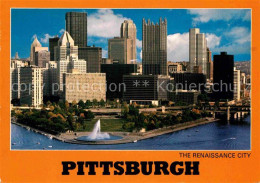 72852000 Pittsburgh The Renaissance City Skyline Downtown Skyscrapers Aerial Vie - Other & Unclassified