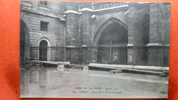 CPA (75) Crue De La Seine.1910. Paris.  Cour De La Sainte Chapelle. (7A.740) - Alluvioni Del 1910