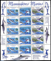 New Caledonia 2005 Dolphins M/s, Mint NH, Nature - Sea Mammals - Nuevos