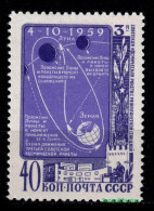 1959 USSR CCCP Soviet Rocket Luna-3. Mi 2273  MNH/** - Unused Stamps