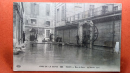 CPA (75) Crue De La Seine.1910. Paris.  Rue De Seine.  (7A.742) - Alluvioni Del 1910