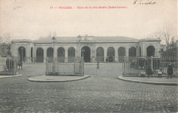 78 Versailles Gare De La Rive Droite Saint Lazare CPA - Versailles