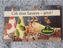 GERMANY-1151 - O 1458 - Kühne 17 - Gib Ihm Saures - Jetzt! - 2.000ex. - O-Series : Séries Client