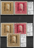 Bosnia-Herzegovina/Austria-Hungary, 1917 Year, SET No 119a-120(**), SET N 119a-120 (canc.), No 119b (canc.) - Bosnia And Herzegovina