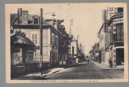 CP - 14 - Saint-Aubin-sur-Mer - Poste - Rue Foch - Saint Aubin