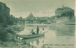 PC33557 Roma. Castle S. Angelo. Il Tevere E S. Pietro. E. Richter. No 10. 1921 - Monde