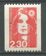FRANCE 1990 N° 2628a ** Numéro Rouge Neuf MNH Superbe C 1.80 € Provenant De Roulette Marianne Du Bicentenaire - Ungebraucht