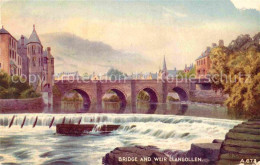 72842275 Llangollen Bridge Weir Llangollen - Sonstige & Ohne Zuordnung