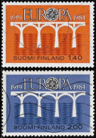 Finland 1984, Europa CEPT - 2 V. Used - 1984