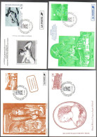 Lot De 7 Souvenirs Philatéliques. - Documents Of Postal Services