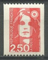 FRANCE 1991 N°  2719a ** Neuf MNH Superbe C 2 € Marianne Du Bicentenaire Provenant De Roulettes Numéro Rouge - Nuovi