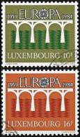 Luxembourg 1984, Europa CEPT - 2 V. Used - 1984