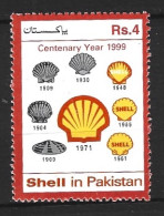 PAKISTAN. N°1002 De 1999. Shell. - Oil