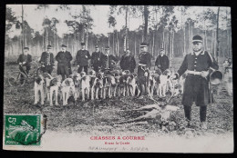 27 - CHASSES ACOURRE  Avant Le Curée  (Beaumont-le-Roger , St Hubert , 100è Prise De Cerf D'Albert Chopelin) - Beaumont-le-Roger