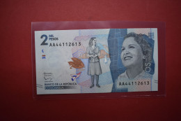 Banknotes Colombia 2000 Pesos 2015 UNC - Colombia