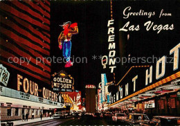 72824874 Las_Vegas_Nevada Fremont Street At Night - Andere & Zonder Classificatie