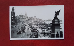 CHINE  -  SHANGHAI - CARTE PHOTO - " THE BUND " -  " TRES RARE "  - - Chine