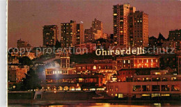 72824038 San_Francisco_California Ghirardelli Square Shopping Center At Night - Sonstige & Ohne Zuordnung