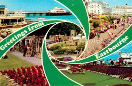 72824033 Eastbourne Sussex Bandstand And Pier Miniature Village Promenade Carpet - Otros & Sin Clasificación