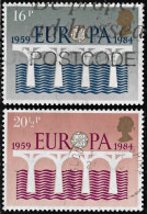 United Kingdom 1984, Europa CEPT - 2 V. Used - 1984