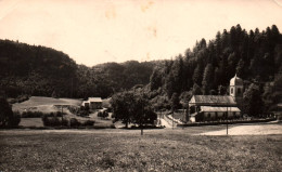 Chaux Les Crotenay - Vue Sur L'église Et La Colonie De Vacances JEANNE D'ARC - Autres & Non Classés