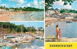 72820917 Saundersfoot Beach And Harbour Saundersfoot - Otros & Sin Clasificación