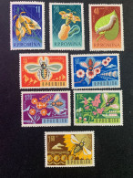 ROMANIA 1963 Bees And Silk Moths MNH - Sonstige & Ohne Zuordnung