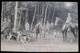 50 - Chasse à Courre à La Foret De Cerisy - Relais De Chiens - Autres & Non Classés