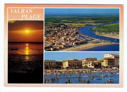 Carte Multivues - VALRAS PLAGE - Andere & Zonder Classificatie