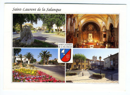 Carte Multivues - SAINT-LAURENT DE LA SALANQUE - Otros & Sin Clasificación