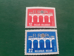 TIMBRES   BELGIQUE  ANNEE  1984    N  2130  /  2131      NEUFS  LUXE** - Nuevos