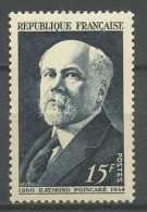 FRANCE 1950 N° 864 ** Neuf MNH Superbe C 1 € Raymond Poincaré Personnalité - Neufs