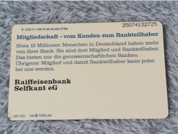 GERMANY-1154 - O 1196 - Wir Machen Den Weg Frei - 20.000ex. - O-Series: Kundenserie Vom Sammlerservice Ausgeschlossen