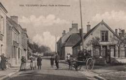 Villedieu - Route De Châteauroux - Attelage - Sonstige & Ohne Zuordnung