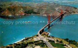 72811427 San_Francisco_California The Golden Gate Bridge Aerial View - Autres & Non Classés