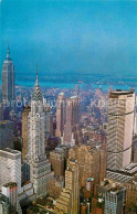 72810815 Manhattan_New_York Midtown With Empire State Building Chrysler And Pan  - Andere & Zonder Classificatie