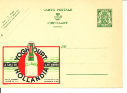 BELGIUM PPS  SBEP 7 PUBLIBEL 319 YOGHOURT HOLLANDIA UNUSED - Werbepostkarten